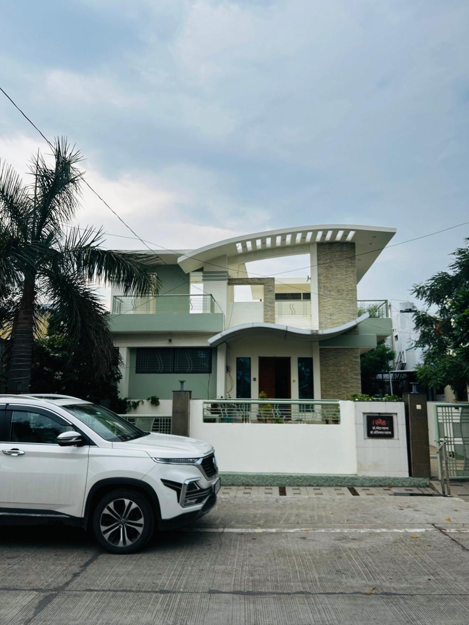 Private & Elegant 3Bhk Villa, Hillside Hideaway, 10 Mins From Mh Bus Stand Aurangabad  Eksteriør billede